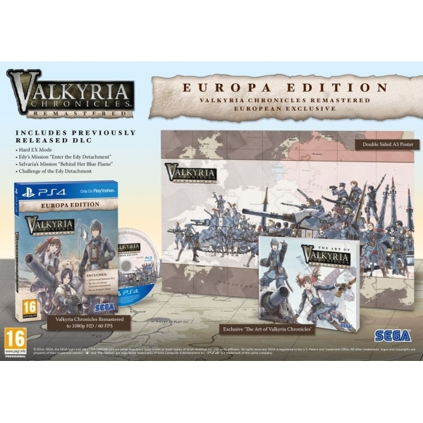Valkyria Chronicles Remastered Ps4